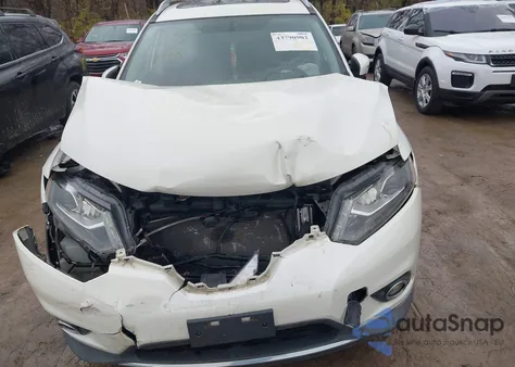 2016 Nissan Rogue Sl из США, поврежденный, VIN 5N1AT2MV0GC790899